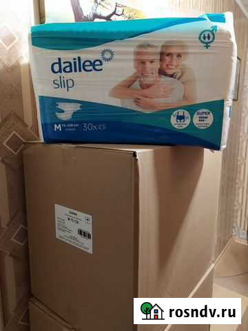 Подгузники для взрослых Dailee Super (M) Сыктывкар - изображение 1