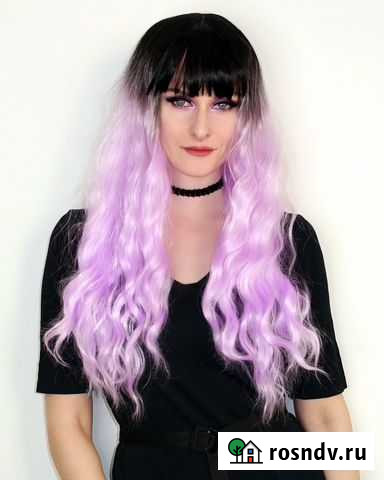 Новый сиреневый парик Видное - изображение 1