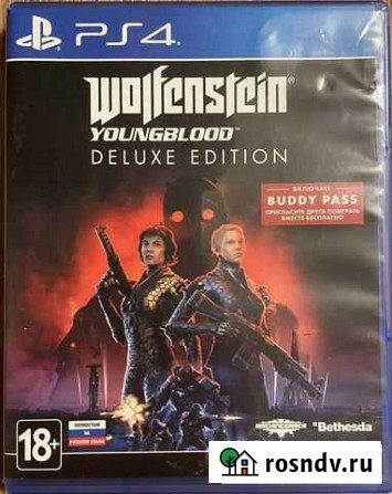 Игра для PS4 Wolfenstein: Youngblood Егорьевск - изображение 1