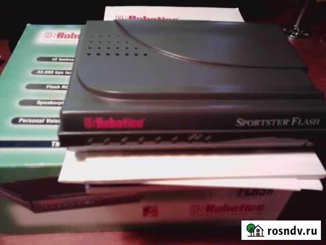 Faxmodem US Robotics Sportster Flash Рязань - изображение 1