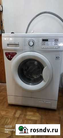 Стиральная машина бу lg 7 кг Владикавказ - изображение 1