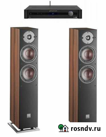 Стереокомплект dali Oberon 5 Walnut + Emotiva TA-1 Челябинск - изображение 1