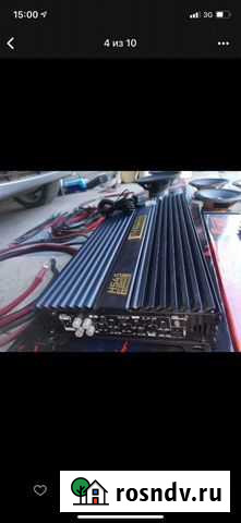 Автомобильный усилитель 4 канала Оренбург - изображение 1