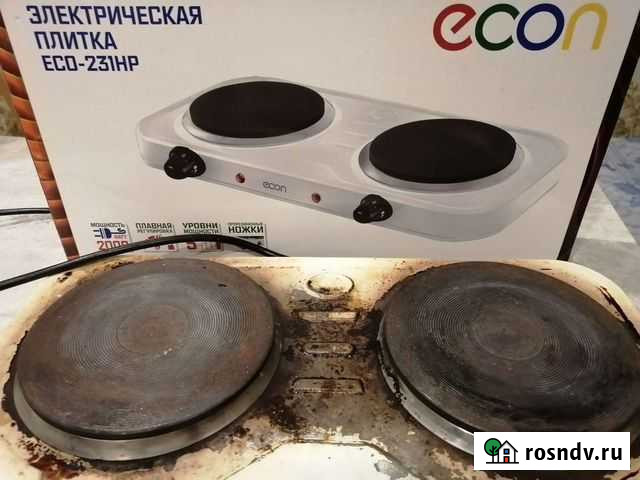 Плитка электрическая настольная бу Раменское - изображение 1