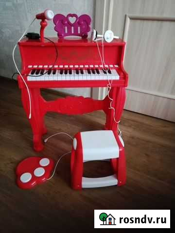 Детский синтезатор с микрофоном Санкт-Петербург - изображение 1