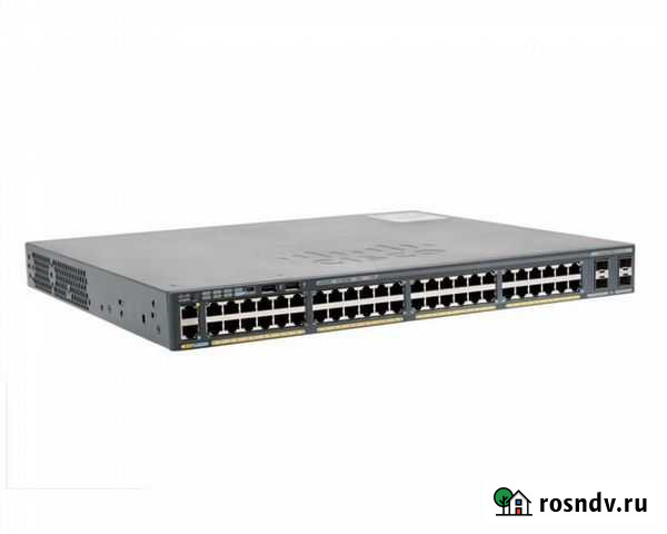 Коммутатор (свич) Cisco WS-C2960X-48LPS-L Красногорск - изображение 1