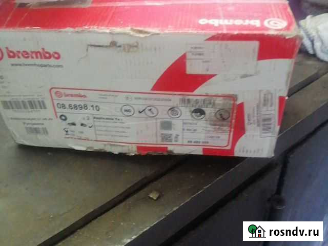 Диски тормозные brembo артик. 08.6898.10 Сортавала - изображение 1