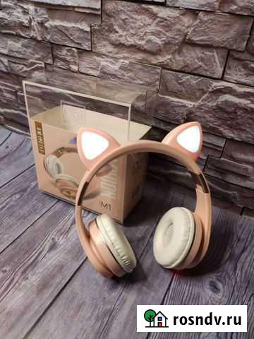 Беспроводные наушники с ушками Cat Ear M1 Красноярск - изображение 1