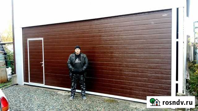 Гаражные ворота секционные Новосибирск - изображение 1