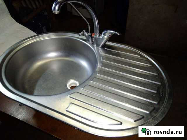 Мойка кухонная с кранами и сливом Зуевка - изображение 1