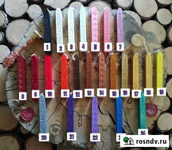 Сургуч восковой с фитилём и в капсулах Яблоновский - изображение 1