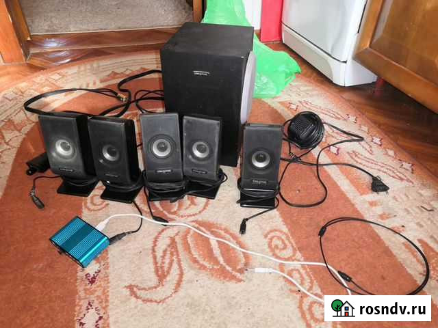 Колонки для компьютера 5 1 Creativ Нижний Новгород - изображение 1