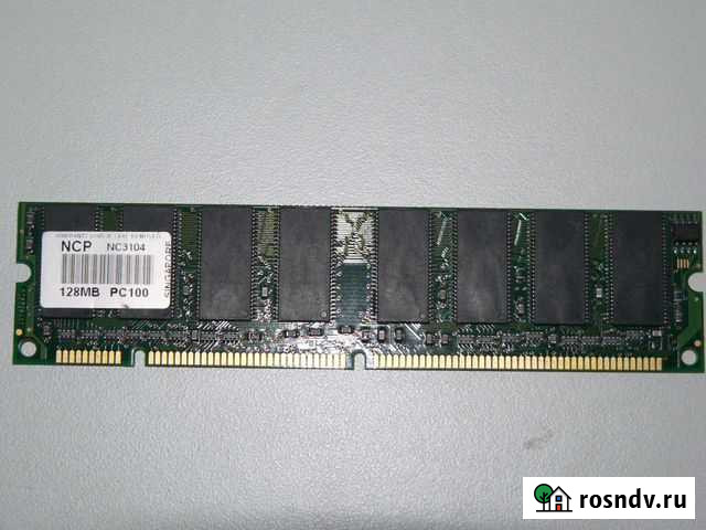 Оперативная память б/у NCP рс-100, 128Mb Красноярск - изображение 1