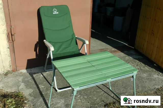 Кресло и столик Белогорск - изображение 1