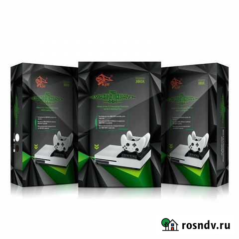 Зарядная станция для 2-х геймпадов+ охлаждение+USB Иркутск - изображение 1