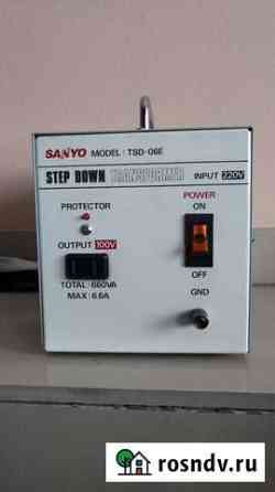 Понижающий трансформатор Sanyo TSD-06Е, 660VA Улан-Удэ