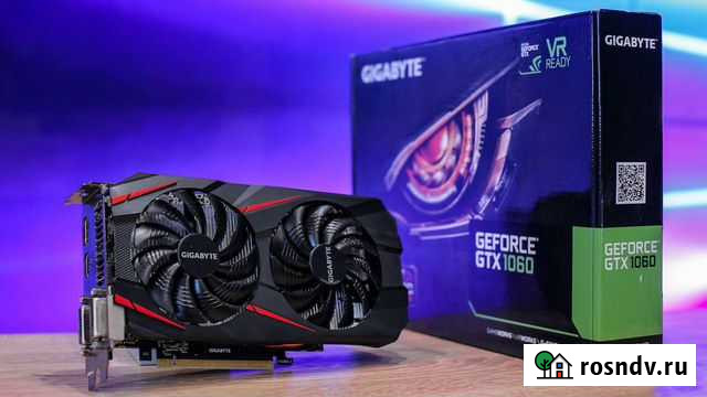 GTX 1060 6Gb Gigabyte, MSI Продажа, Обмен Киров - изображение 1