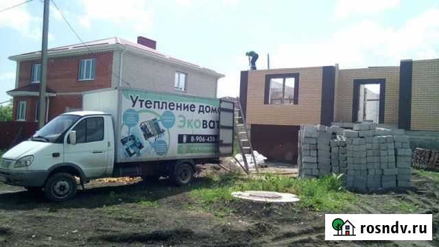 Утеплитель для стен блок-кирпич - эковата Черкесск - изображение 1