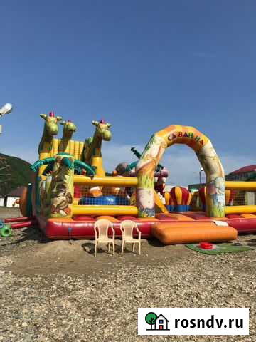 Продам батутный комплекс Змей Горыныч Новомихайловский кп - изображение 1
