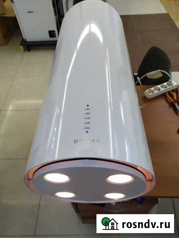 Каминная вытяжка Faber cylindra WH gloss A37 Томск - изображение 1