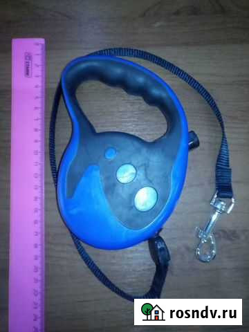 Поводок рулетка для собак Ленинградская - изображение 1