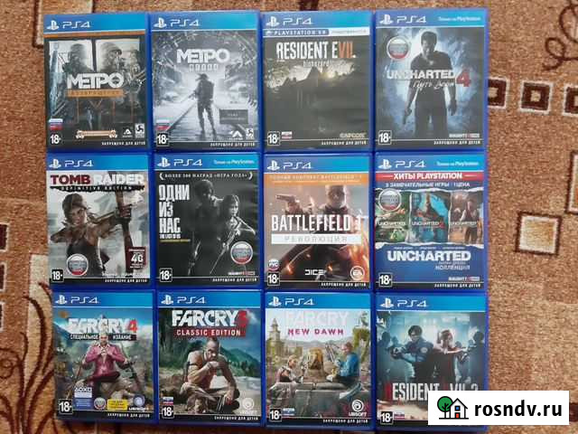 Игры на PS4 в отличном состоянии Казань - изображение 1