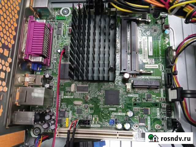 Мат. плата Intel D525MW(B) с процессором Чита - изображение 1