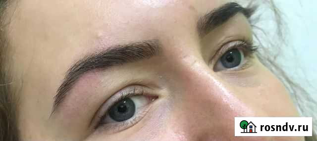 Коррекция и окрашивание бровей Бор - изображение 1