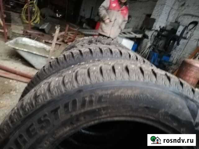 Колеса зимние с шипами и липучка Отрадинское - изображение 1