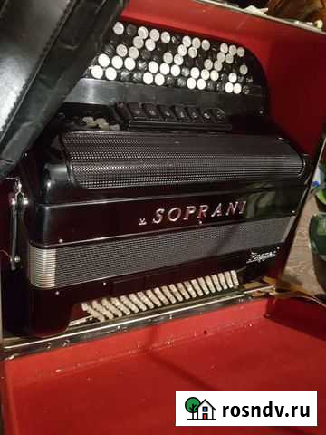 Баян из Италии Soprani Cassotto Москва - изображение 1