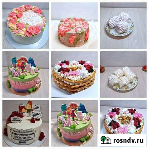 Торты домашние на заказ Псков - изображение 1