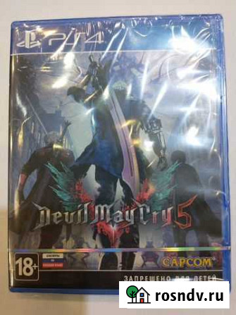 Devil May Cry 5 play station 4 б.у Кострома - изображение 1