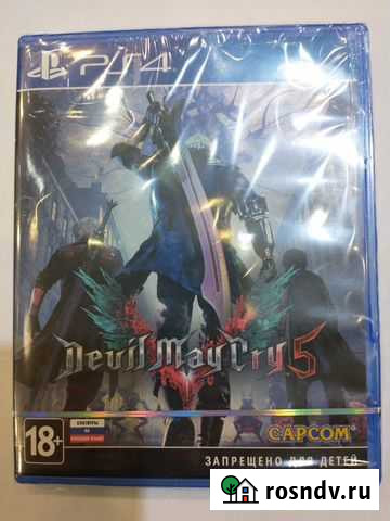 Devil May Cry 5 play station 4 б.у Кострома - изображение 1