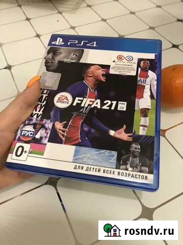 Игра для приставки PS4 fifa 21 фифа Брянск - изображение 1