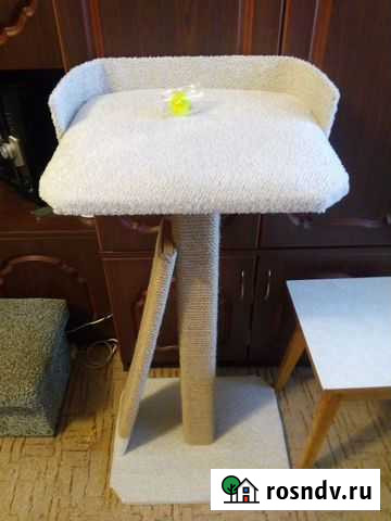 Лежанка с когтеточкой одинарная и двойная (Новая) Брянск - изображение 1