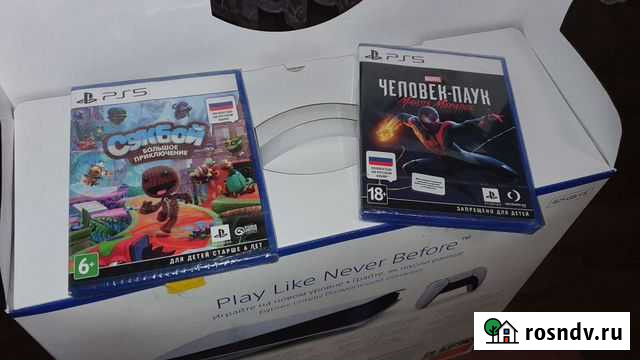 Sony playstation 5 ps5 с дисководом человек паук Таганрог - изображение 1