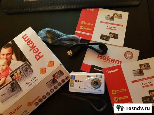 Фотоаппарат новый Rekam iLook 120 12mp Пермь - изображение 1