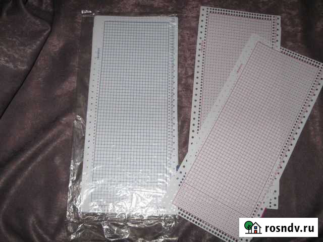 Перфокарты к вязальным м. с раппортом на 24 иглы Саратов - изображение 1