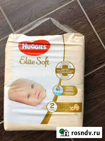 Подгузники Хагис Элит Софт 2 - 82 штуки Казань - изображение 1