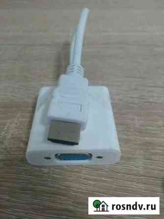 Видео адаптер hdmi шт. на VGA гн Волжский