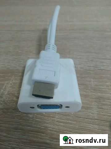 Видео адаптер hdmi шт. на VGA гн Волжский - изображение 1