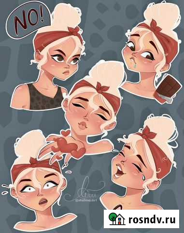 Отрисовка стикеров для соц. сетей Севастополь - изображение 1