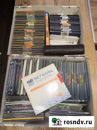 Две коробки оригинальных CD дисков Network21 Санкт-Петербург - изображение 1