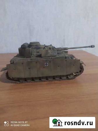 Готовая модель танка PZ-4 в масштабе 1:35 Самара - изображение 1