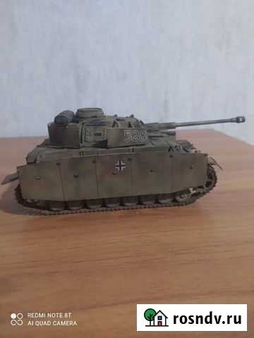 Готовая модель танка PZ-4 в масштабе 1:35 Самара - изображение 1
