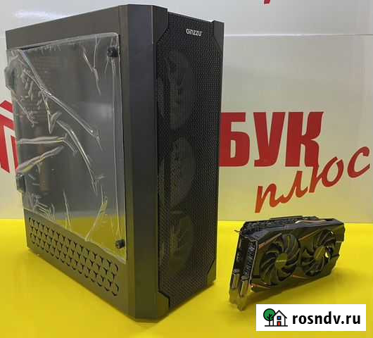 Игровой компьютер xeon 6/12 ядер, 16 gb, GTX1060 Рубцовск - изображение 1