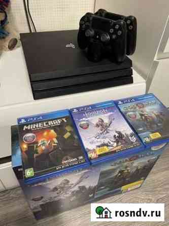 Приставка Sony PS4 pro 1tb Московский