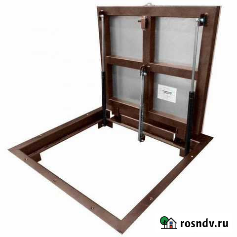 Люк скрытый в подвал под плитку ламинат на газовых Абакан - изображение 1