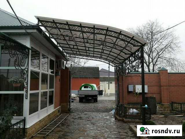 Кованые козырьки навесы Грозный - изображение 1
