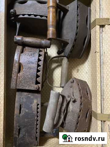 Старинный угольный утюг Боровичи - изображение 1